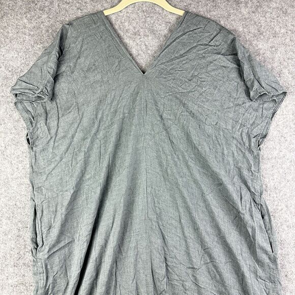 Grade & Gather Anthropologie Maxi Dress Womens M Oversized Minimalist Pockets - Picture 6 of 15